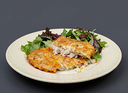 Нельма с помидорами под сыром