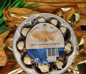 Улитки под соусом горгонзола