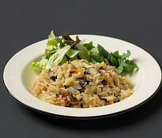 Плов с рапанами