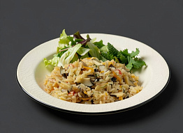 Плов с рапанами