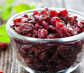 Клюква вяленая 300 г вакуум