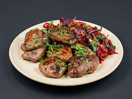 Страусиная печень по-сицилийски