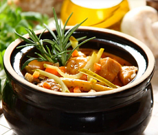 Осенний блюз с грудинкой кабана