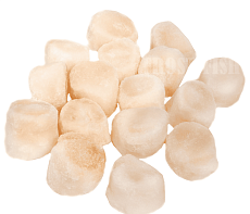 Гребешок морской дикий, филе L 60 шт/кг (коробка 5кг)