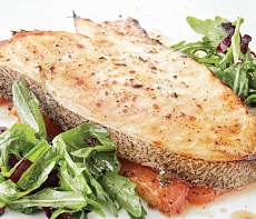 Палтус под острым соусом