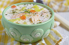 Лохикейтто из радужной форели (микижи)