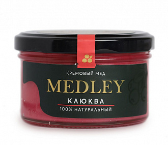 Крем-мед с Клюквой