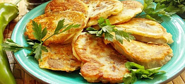 Язык оленя в сырном кляре