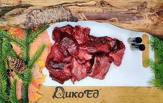 Обрезь мяса лося для собак