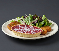 Новогодний клюквенный пирог