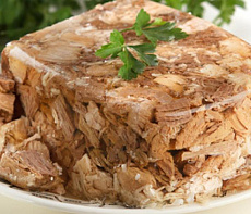 Холодец из оленины