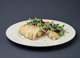 Экспресс-пирог из слоёного теста