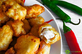 Ледяная рыба в пивном кляре