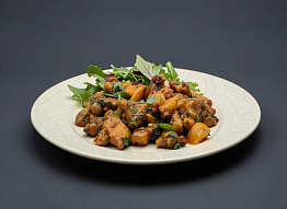 Рагу из лося с репой