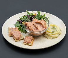 Риет из чира и копченого палтуса