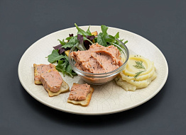 Риет из чира и копченого палтуса