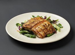 Стейки из омуля в аэрогриле