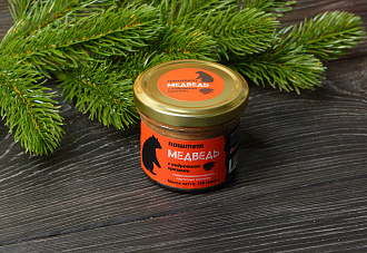 Паштет из мяса медведя с кедровыми орехами 100г