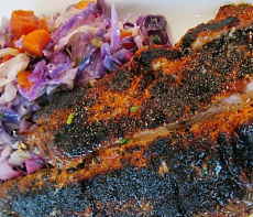 Пикантное филе гольца с хрустящей корочкой