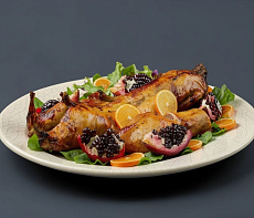 Запечённый заяц с пряностями