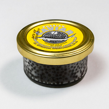Фото Икра осетра забойная замороженный продукт (стеклянная банка) 100 г
