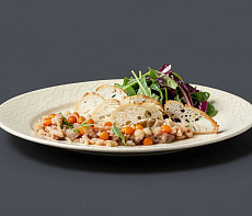 Салат из нельмы и облепихи