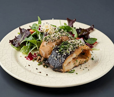 Стерлядь с кунжутом за 30 минут