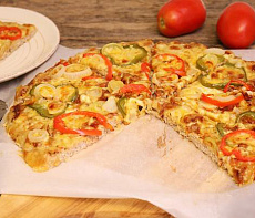 Безуглеводная пицца