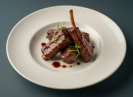 Быстрый способ приготовления ребрышек косули