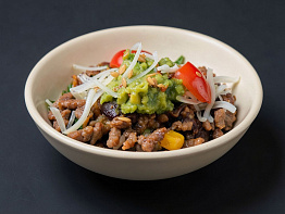 Салат из косули с авокадо