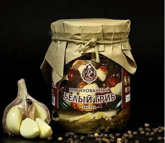 Белый гриб маринованный экстра