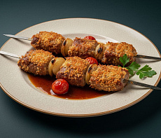 Шашлык из верблюжатины с черри