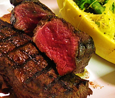 Правильный стейк из оленя