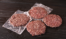 Превью Котлета для бургера из мяса страуса(упак. 4шт)