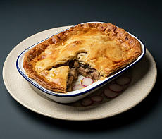 Пирог с тетеревом по-украински