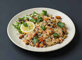 Плов с мидиями Грея