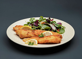 Радужная форель фри, панированная в сухарях