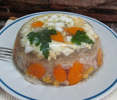 Заливное из рябчика