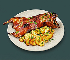 Нутрия, запечённая в рукаве