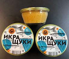 Икра щуки пастеризованная соленая в ст/банке 112гр