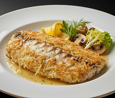 Стейк из осётра: классика