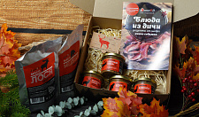 Превью Подарочный набор Дикоешь с четырьмя паштетами 100г и тушенкой