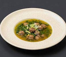 Гороховый супчик на бульоне из дичи