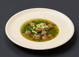 Гороховый супчик на бульоне из дичи