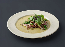 Суп из зайчатины с белыми грибами