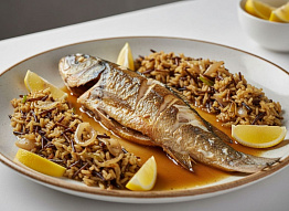 Нерка с диким рисом