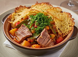 Олень с яблоками по-балкански