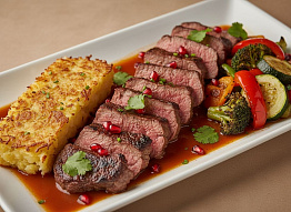 Рулет из вырезки северного оленя