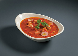 Суп из форели с томатами