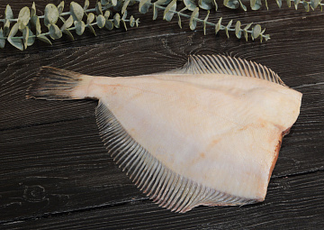 Фото Камбала белобрюхая потрошеная без головы 500-1300гр